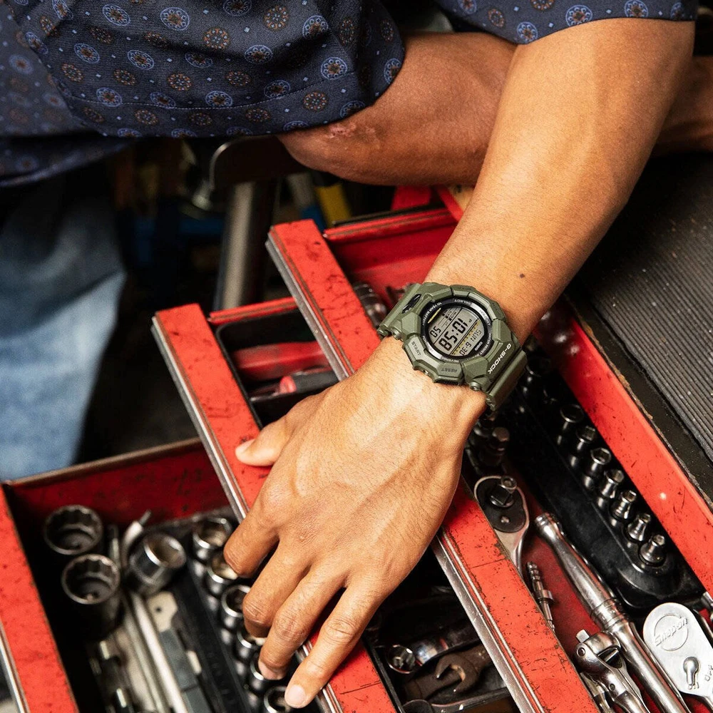 Laikrodis „Casio G-Shock Origin GD-010-3ER“ anglies pluošto šerdies apsauga