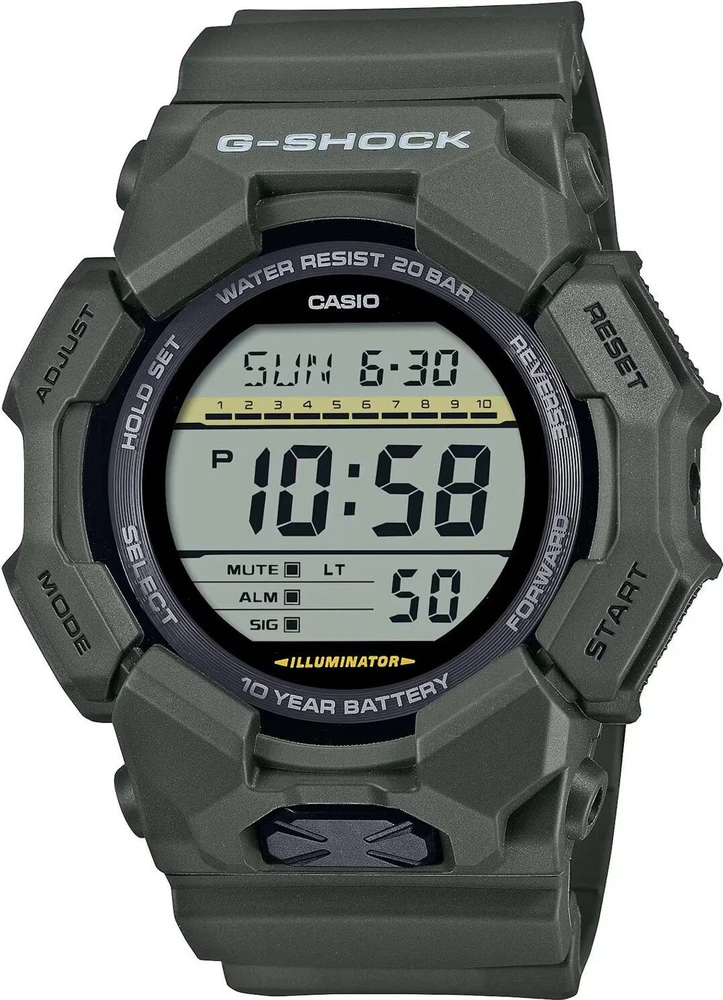 Laikrodis „Casio G-Shock Origin GD-010-3ER“ anglies pluošto šerdies apsauga
