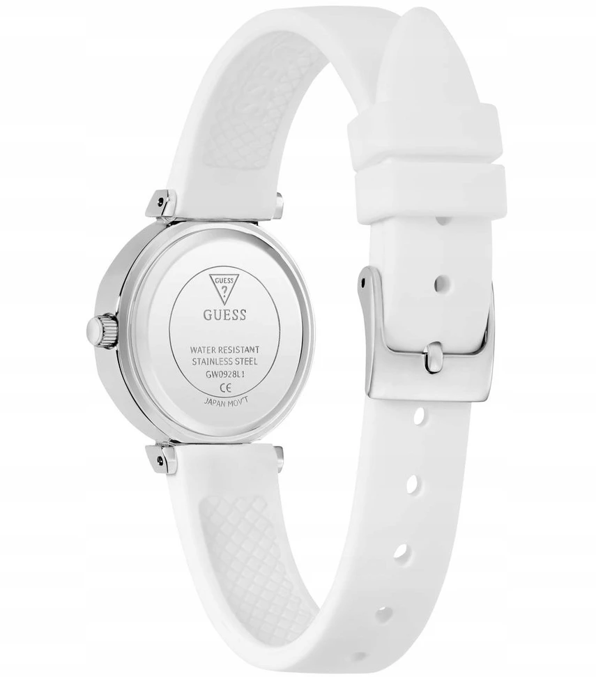 Moteriškas laikrodis Guess Damski Bejeweled + box (GW0928L1)