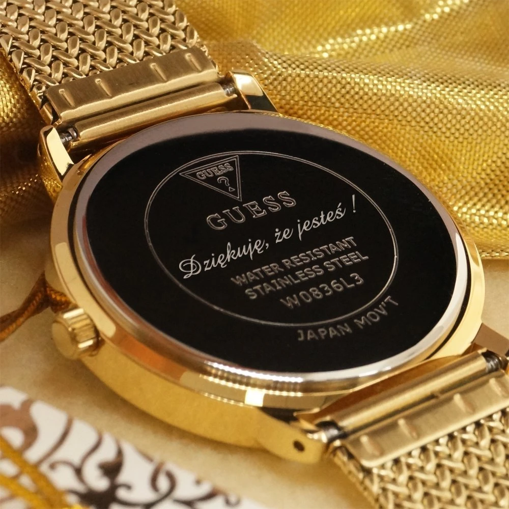 Vyriškas laikrodis Guess Champ GW0639G2 + DĖŽUTĖ