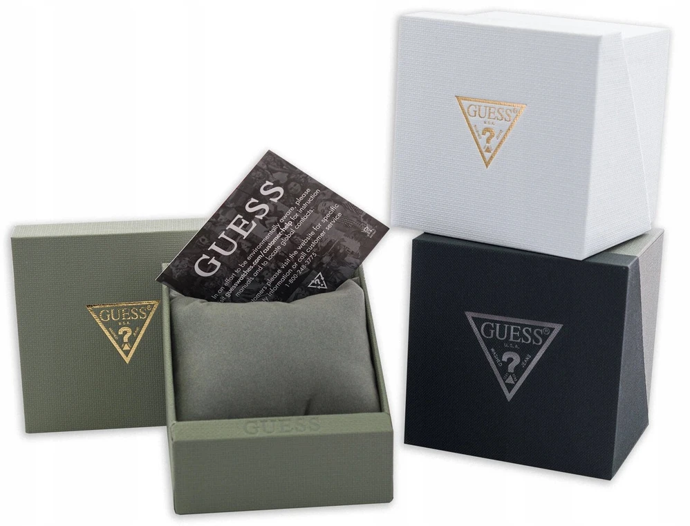 Vyriškas laikrodis Guess Dex GW0846G2 + DĖŽUTĖ