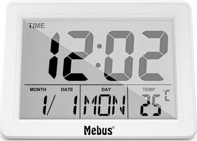 Laikrodis Mebus Mebus 25738 Quartz Alarm Clock