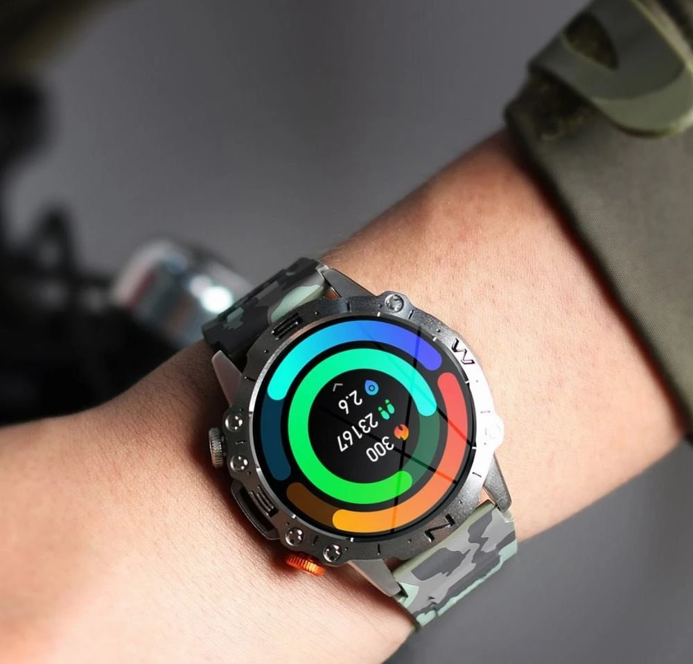 Išmanusis laikrodis MĘSKI GRAVITY GT20-7 - AMOLED, DODATKOWY PASEK (sg024g)