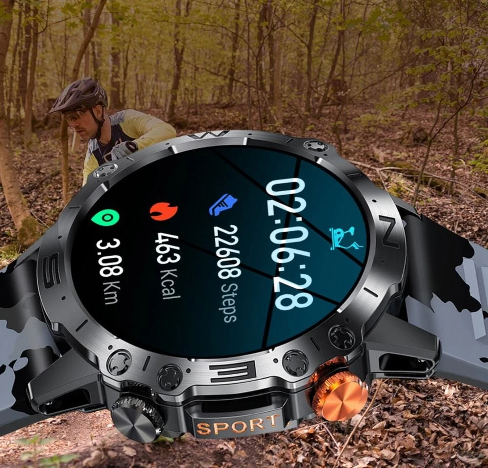 Išmanusis laikrodis MĘSKI GRAVITY GT20-7 - AMOLED, DODATKOWY PASEK (sg024g)