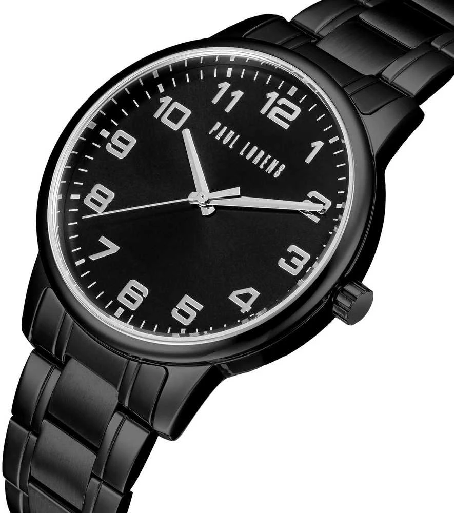 PAUL LORENS MALE WATCH - PL20018B-1A5 (zg388e) + BOX