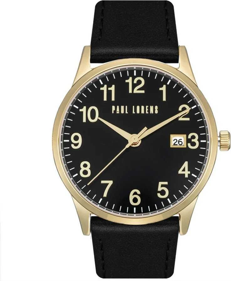 PAUL LORENS MALE WATCH - PL20016A-1A2 (zg380c) + BOX