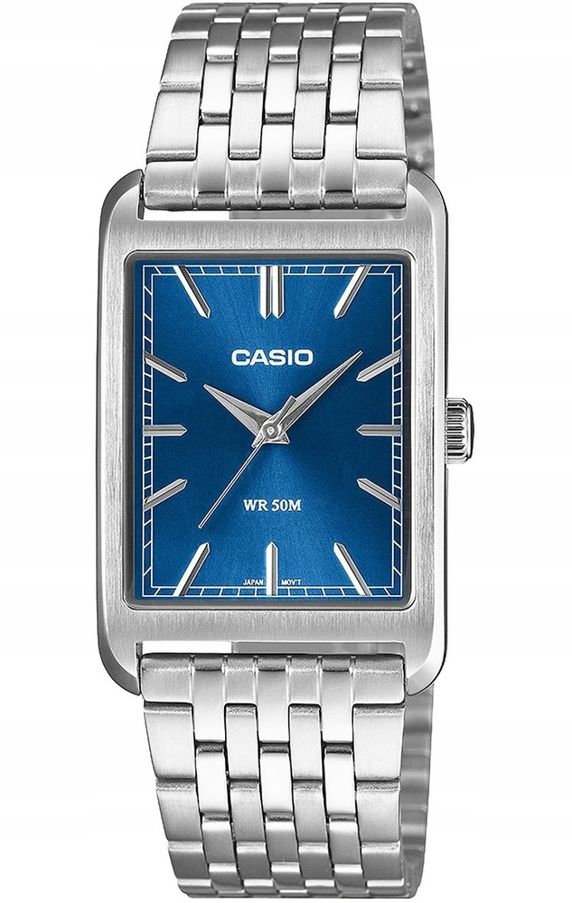Laikrodis Casio Collection Vintage CASIO COLLECTION TANK - Mėlynas MTP-B215D-2AVER
