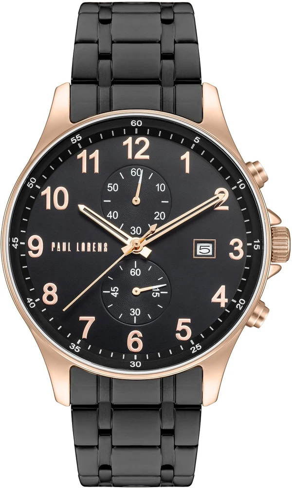 PAUL LORENS MALE WATCH - PL20002B-1A4 (zg383b) + BOX