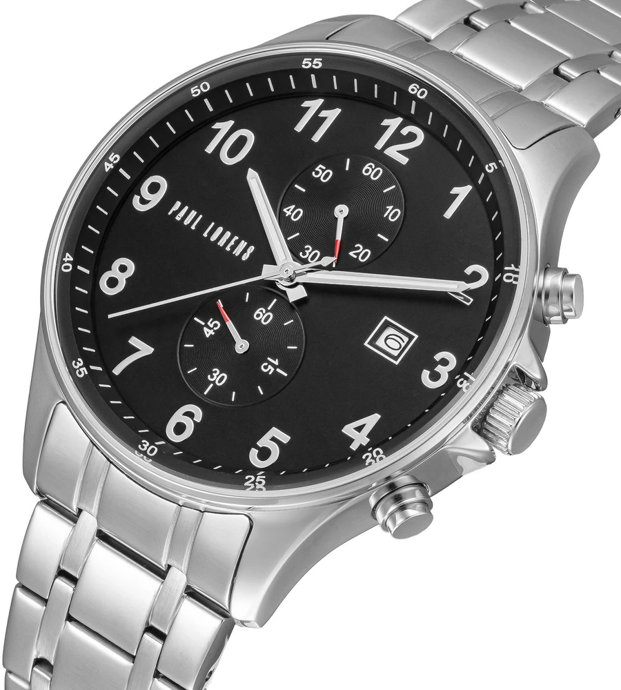 PAUL LORENS MALE WATCH - PL20002B-1C1 (zg383d) + BOX