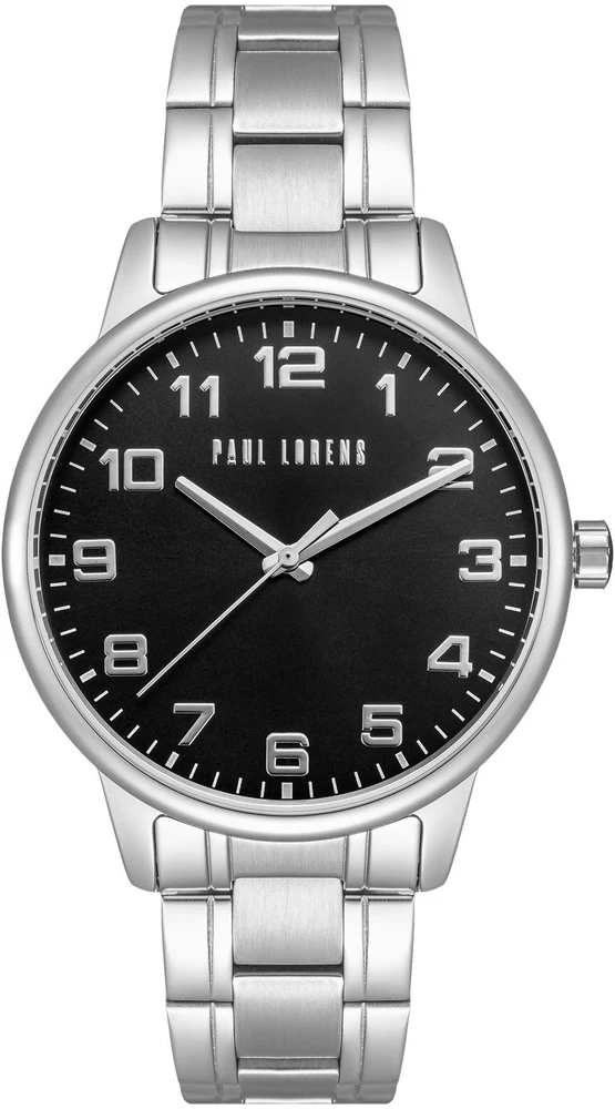 PAUL LORENS VYRIŠKAS LAIKRODIS - PL20018B-1C1 (zg388a) + DĖŽUTĖ