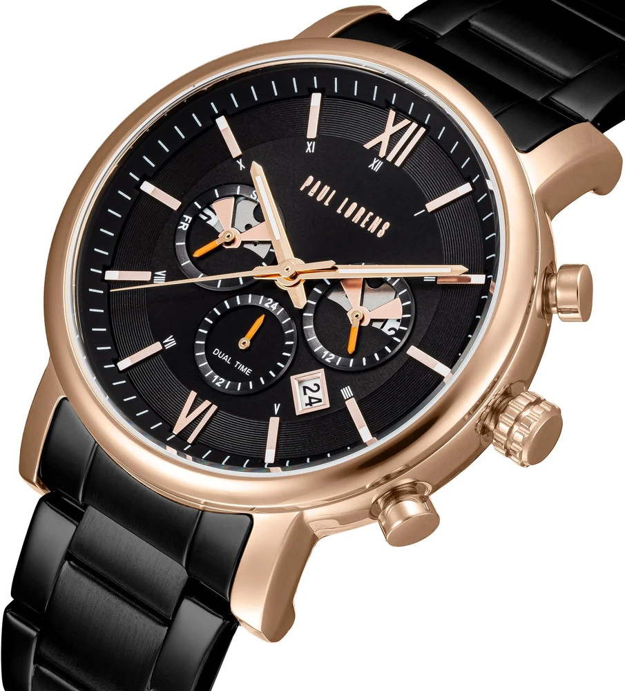 PAUL LORENS MALE WATCH - PL20017B-1A4 (zg386d) + BOX