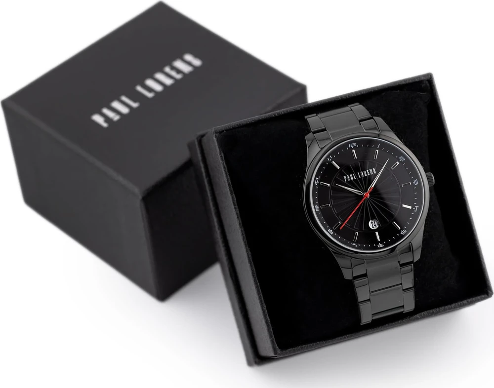 Laikrodis PAUL LORENS MALE WATCH - PL12156B2-1A5 (zg357d) + BOX