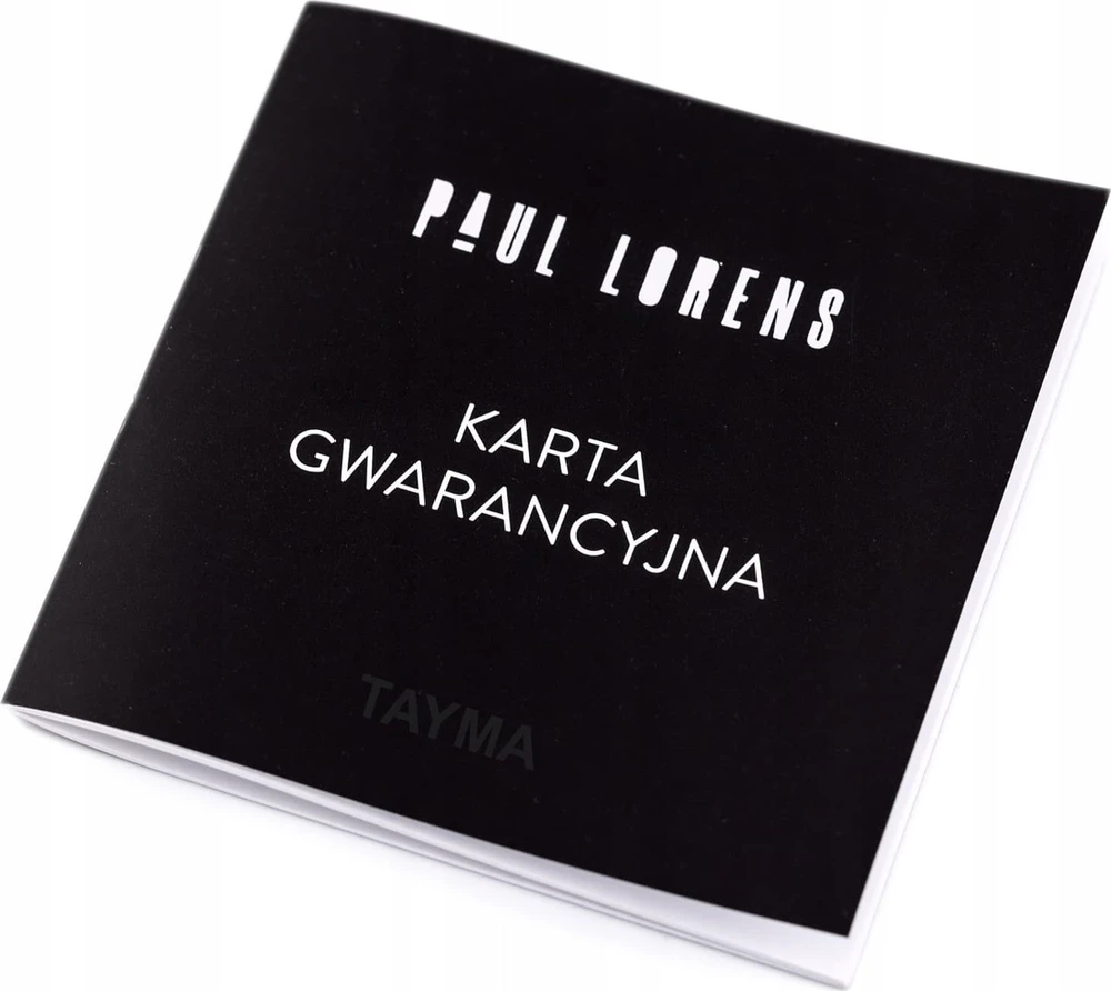 Vyriškas laikrodis PAUL LORENS - PL11652A6-1A3 (zg355b) + BOX