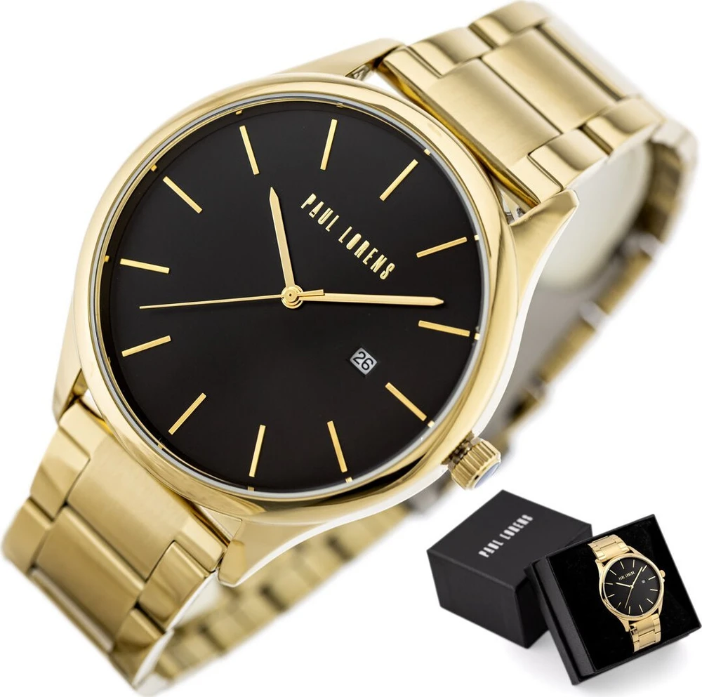 Laikrodis vyrams PAUL LORENS - PL1273B-1D1 (zg358c) + BOX