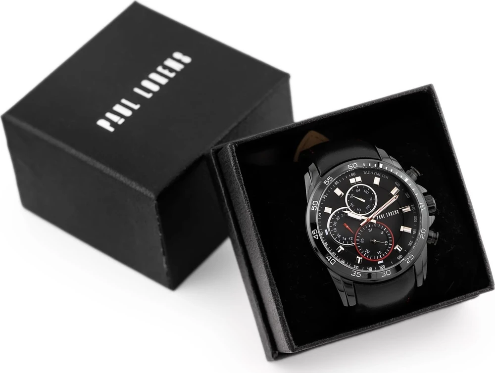 Laikrodis PAUL LORENS MALE WATCH - PL9753A8-1A3 (zg364b) + BOX