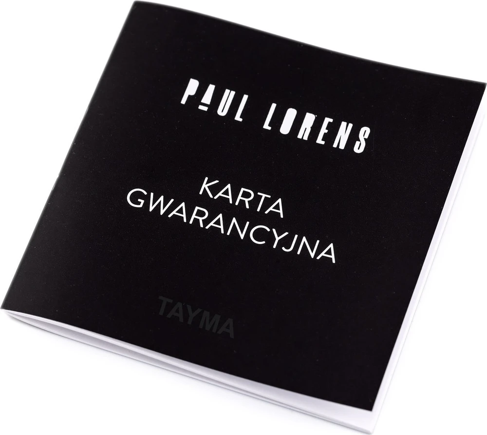 Laikrodis vyrams PAUL LORENS - PL7028B2-1A5 (zg361d) + dėžutė