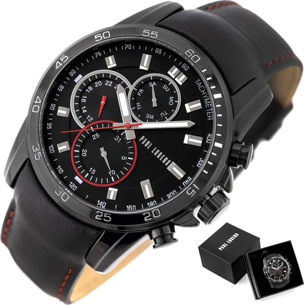 Laikrodis PAUL LORENS MALE WATCH - PL9753A8-1A3 (zg364b) + BOX