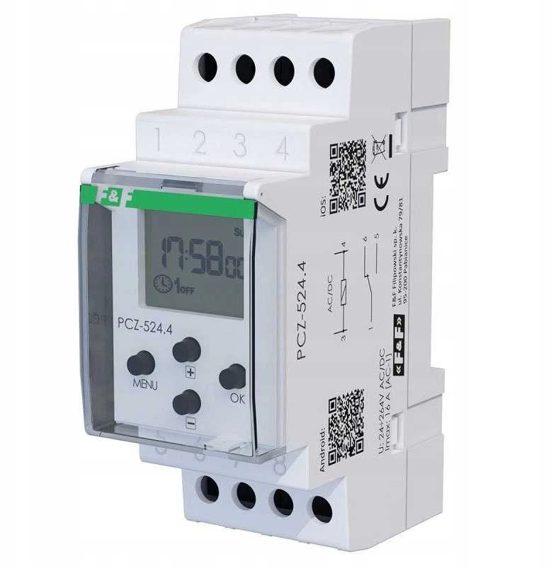 F&F PCZ-524.4 LAIKRODIS ASTRON.1-NFC KANALAS