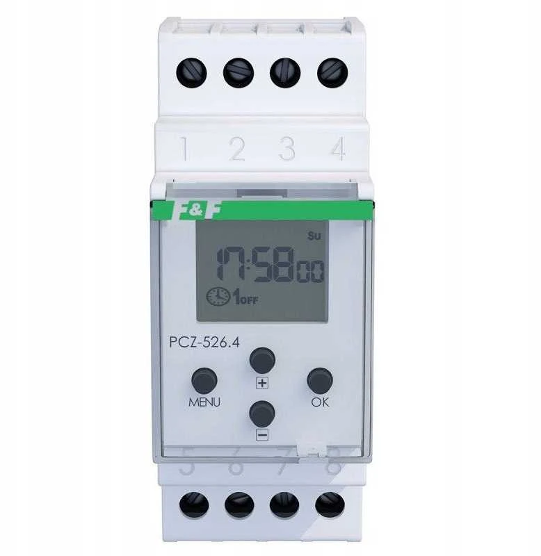 F&F PCZ-526.4 ZEG.ASTR 24÷264AC/DC 2X16A NF