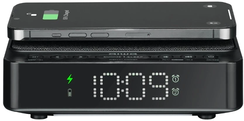 Radijo žadintuvas Aiwa Laikrodis su radiju AIWA CR-30/BK