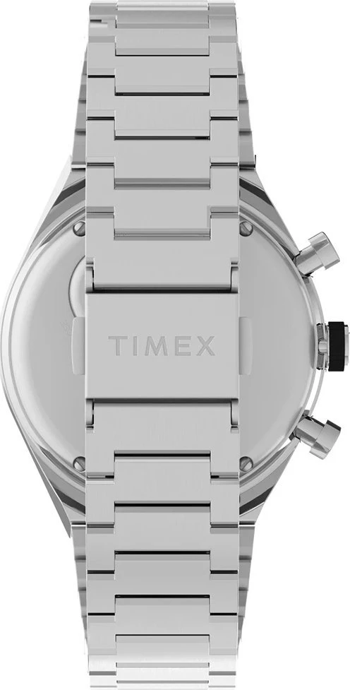 Vyriškas laikrodis TIMEX Q Timex 3 laiko zonų chronografas TW2V69800 + DĖŽUTĖ