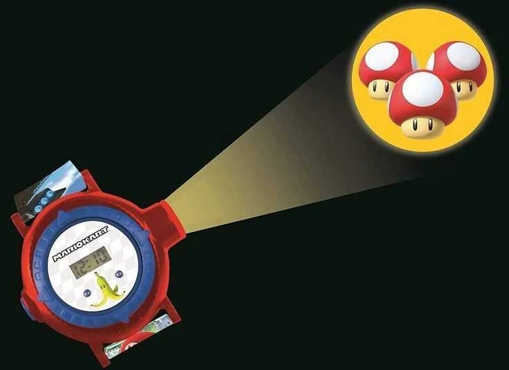 Išmanusis laikrodis Lexibook – Super Mario – skaitmeninis projekcinis laikrodis (DMW050NI)
