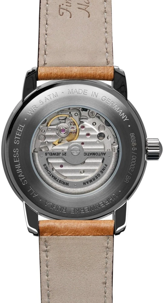 Išmanusis laikrodis Mechaninis laikrodis Zeppelin New Captain's Line 42 mm