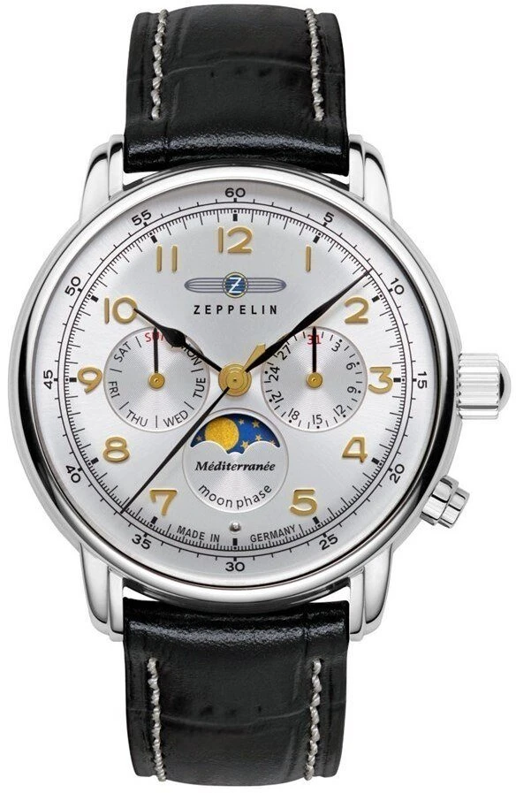 Zeppelin Laikrodis „Mediterranee“ 96361, 42 mm
