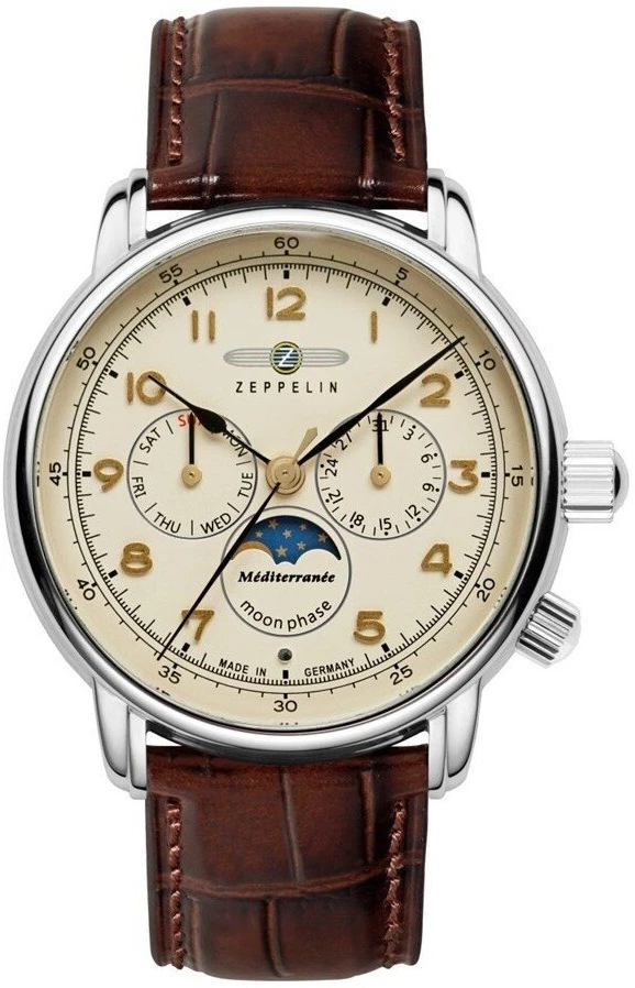 Laikrodis Zeppelin Mediterranee 42mm (96365_SET)