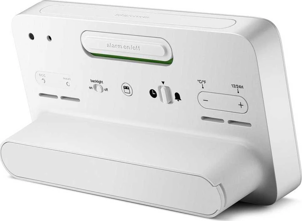 BRAUN BC10 DCF-W Radijo žadintuvas baltas