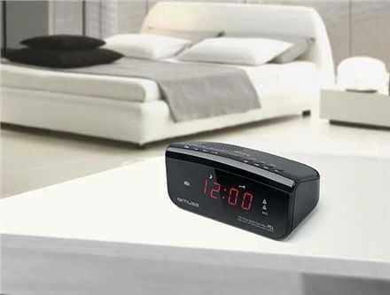 Muse Mūza | Laikrodžių radijas PLL | M-12CR | Signalizacijos funkcija | Juodas