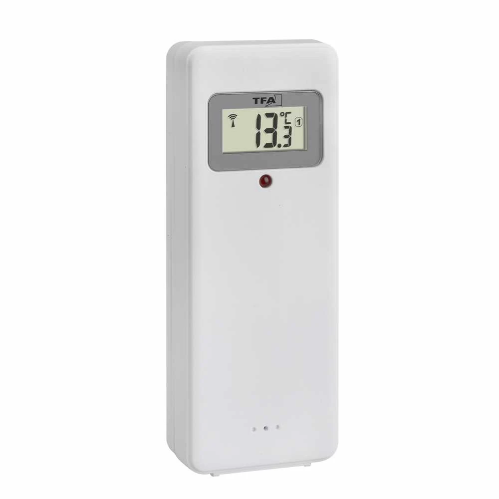 Laikrodžių radijas TFA TFA 60.4521.01 XL Radijo laikrodis su vidaus / lauko temperatūros