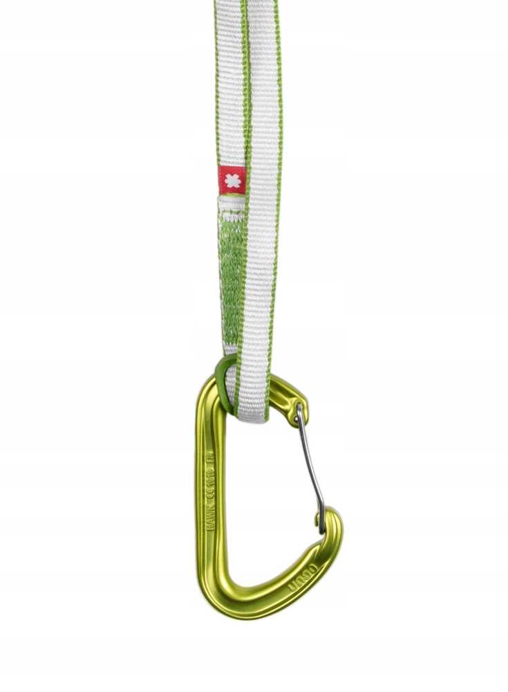 Laipiojimo „Quickdraw Ocun Hawk Wire ST-Sling“ diržo komplektas, Dyn 12 mm, 80 cm – žalias