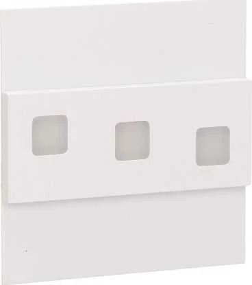 Orno LEPUS LED 1.2W, paviršinis laiptinės šviestuvas, 12V DC, 100lm, 6000K, baltas