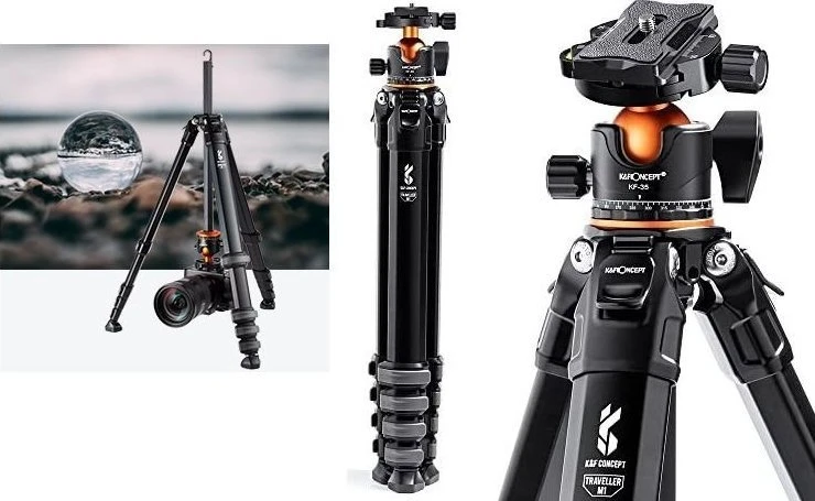 Laivas Kf profesionalus fotoaparato trikojis / fotoaparatai - ausinės 3D 15kg / K & f Kf 09.105