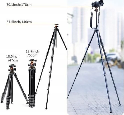 Laivas Kf profesionalus fotoaparato trikojis / fotoaparatai - ausinės 3D 15kg / K & f Kf 09.105