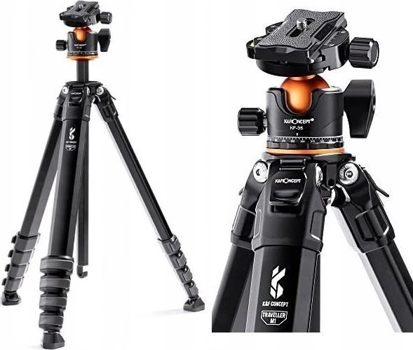 Laivas Kf profesionalus fotoaparato trikojis / fotoaparatai - ausinės 3D 15kg / K & f Kf 09.105