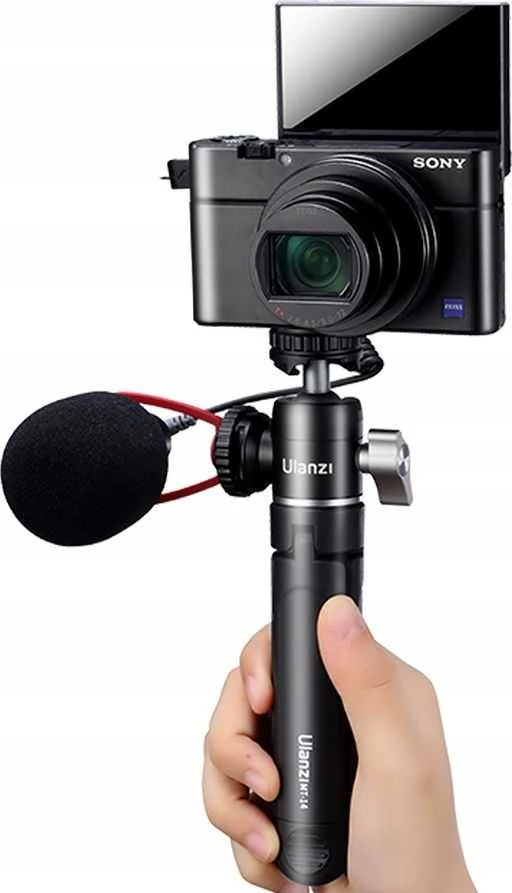 ULANZI aliuminio trikojis + ragų blokas ISO ULANZI U-Vlog MT-14