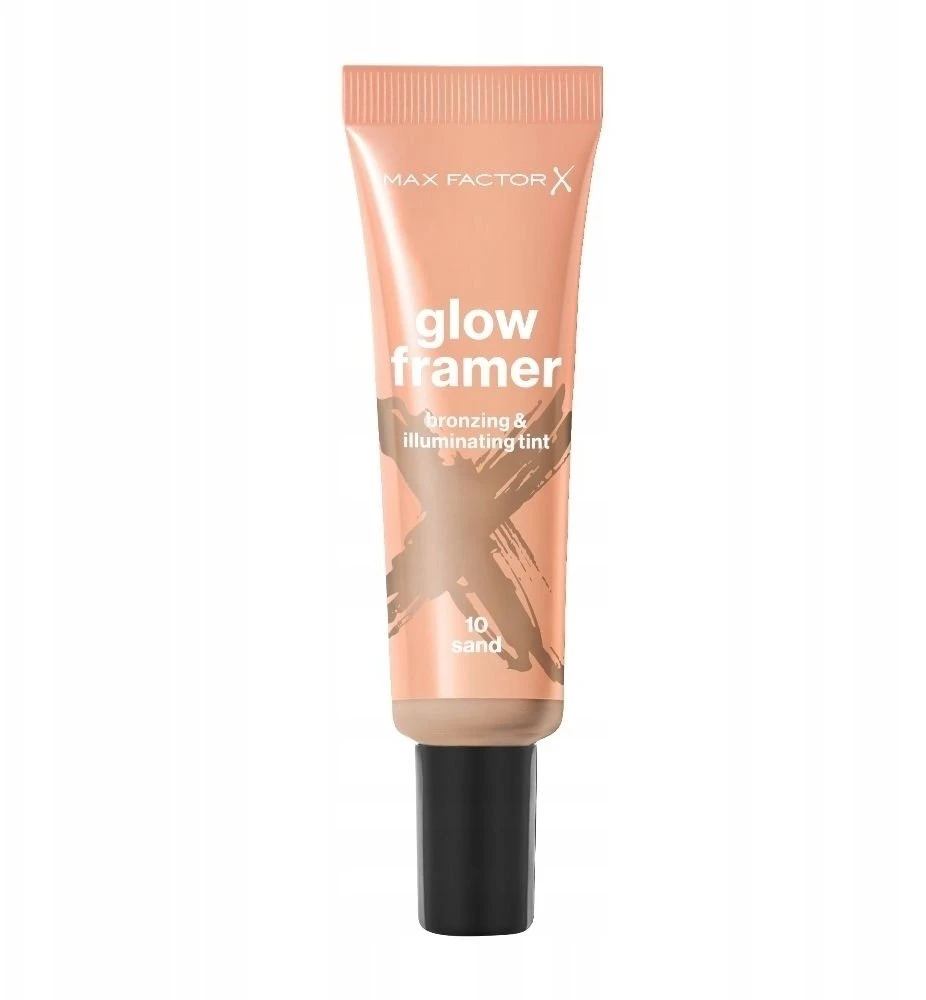„Max Factor Glow Framer“ bronzinis atspalvis veido kontūravimui ir skaistinimui, 10 Sand, 30 ml