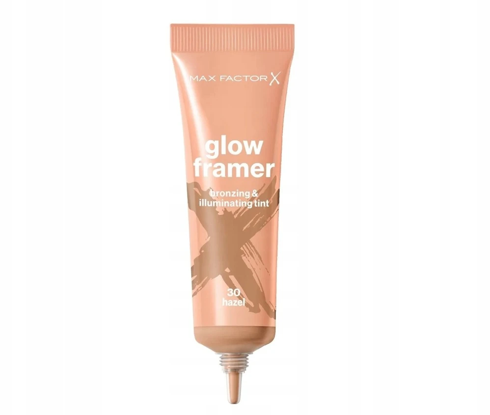 „Max Factor Glow Framer“ bronzinis atspalvis veido kontūravimui ir skaistinimui, 30 lazdyno riešuto spalvos, 30 ml