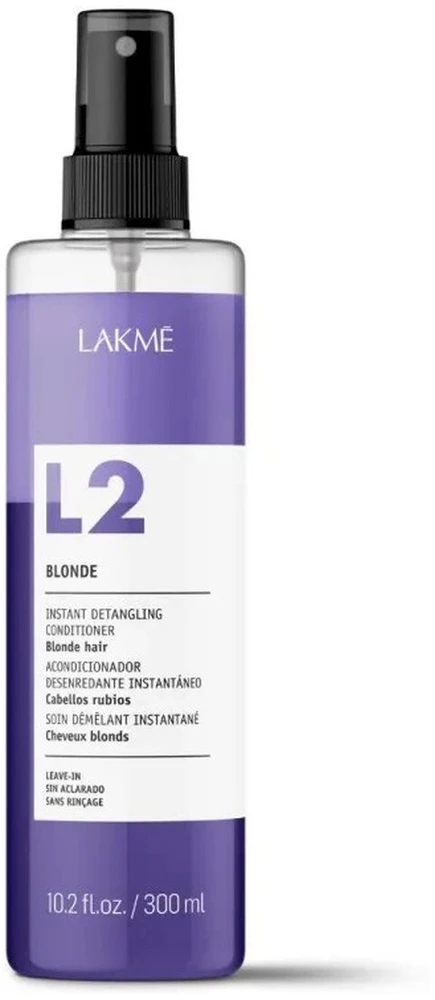 Lakmé L2 Skirtas šviesiems plaukams Instant Detangling Conditioner, 300 ml