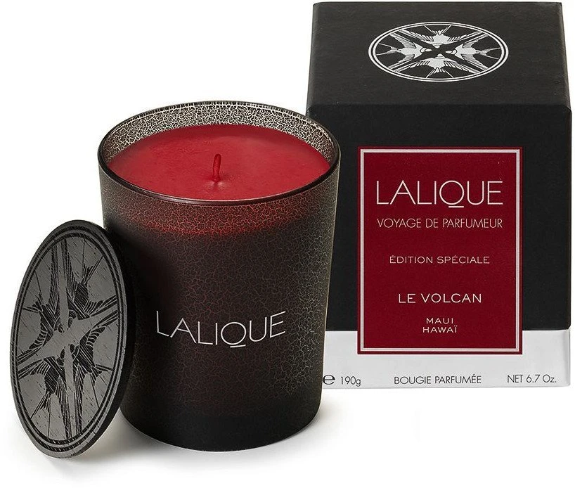 Lalique Le Volcan Maui Hawaï Scented Candle, 190 g