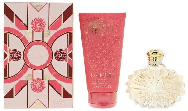 Set Lalique: Soleil Eau De Parfum For Women, 50 ml + Soleil Hydrating Losjonas kūnui, 150 ml