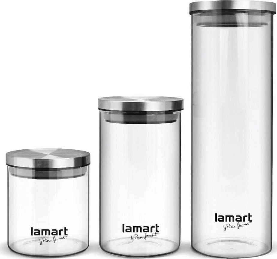 Lamart LT 6025 PEUT KONTEINERIS 3 Stiklainiai