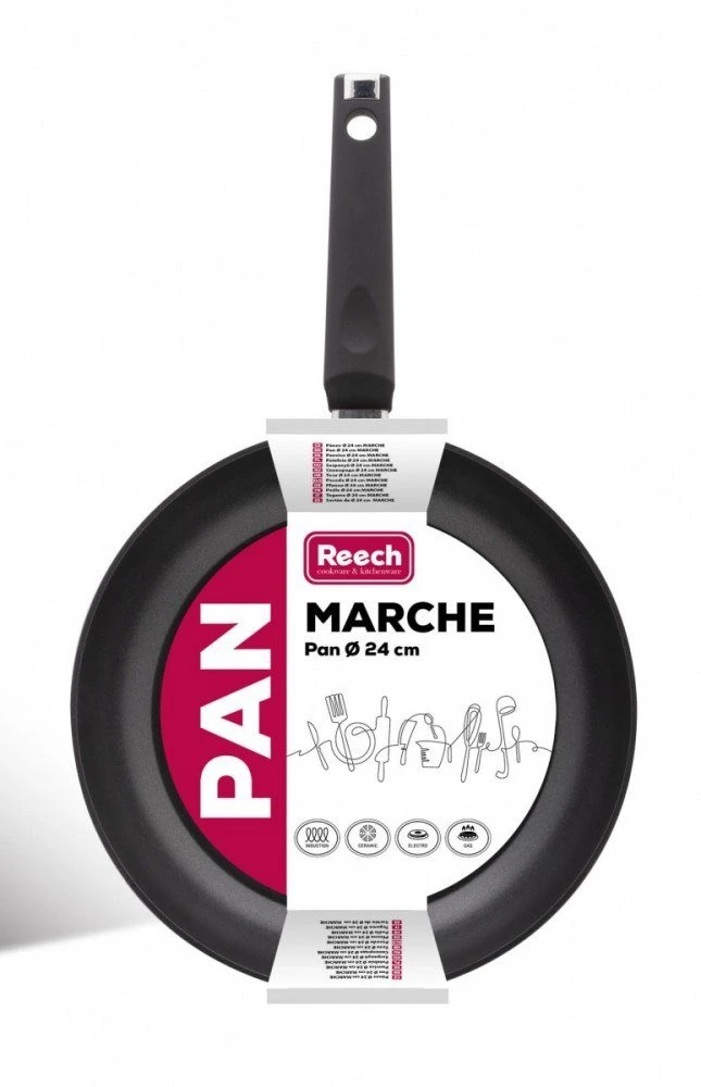 Lamart Keptuvė alumininiowa su povłoką non-stick LP1002 MARCHE po 24cm