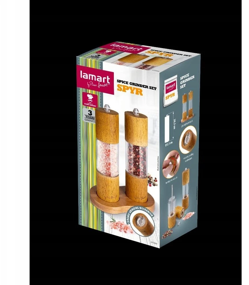 LT7099 Rinkinys PRZYPRAWNIKÓW SPYR LAMART