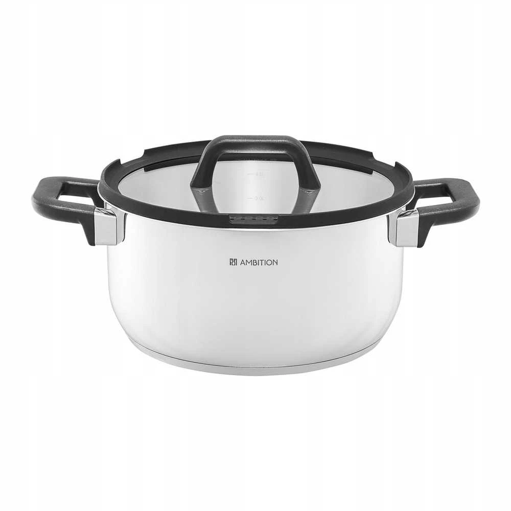 Lamart AMBITION 7 dalių Espero Stainless Steel Rinkinys Puodų