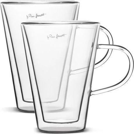 Lamart stikliniai puodeliai su dvigubomis sienelėmis 2vnt,300ml,LT9028