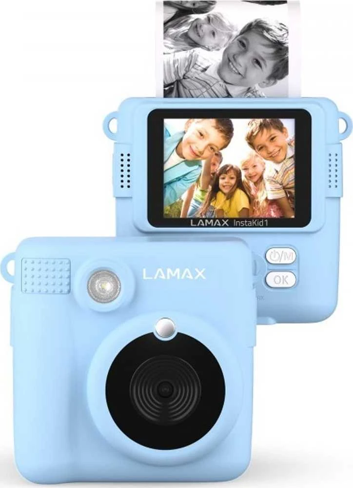 LAMAX InstaKid1 vaikiška kamera, mėlyna