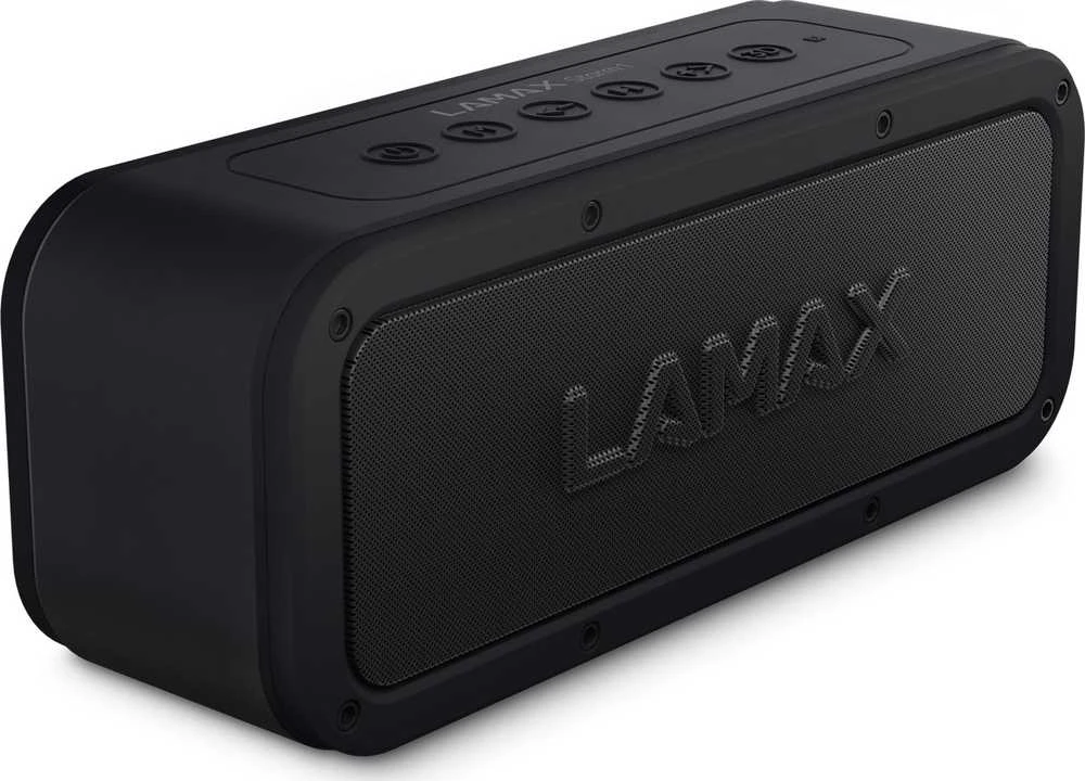 Nešiojama kolonėlė Lamax Storm1, Juoda